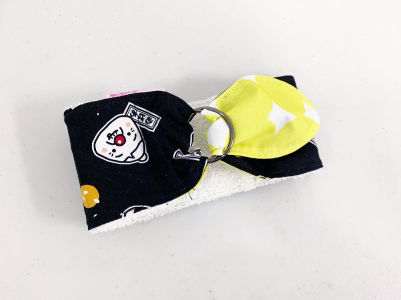 Black rice ball cold scarf M/XL