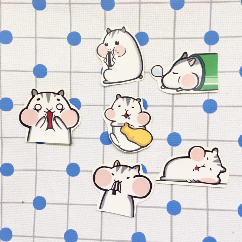 Small hamster life series / handbook stickers