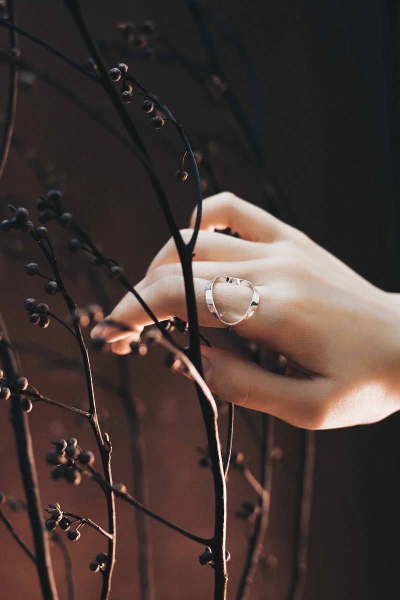 Twisted Silver Ring 客製禮物