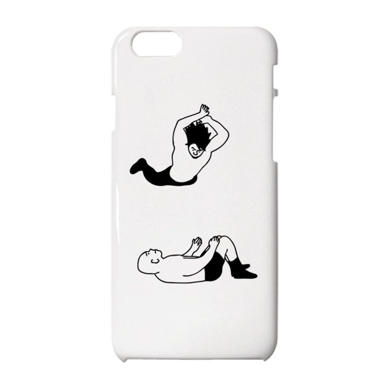 Diving Body Press iPhone case