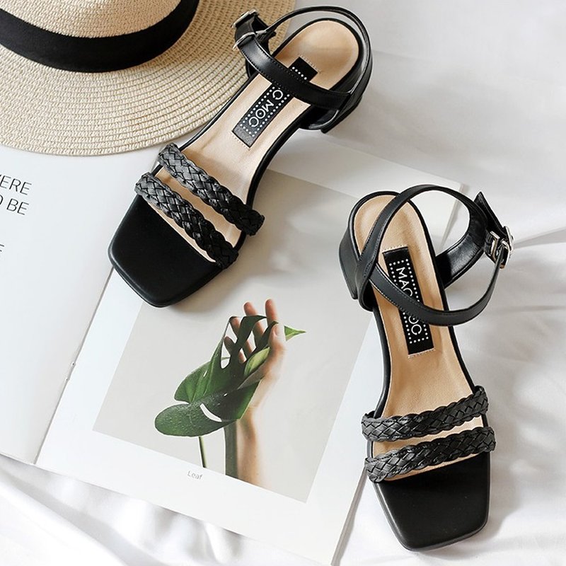 PRE-ORDER – MACMOC Mesh (BLACK) Sandals - Sandals - Other Materials 