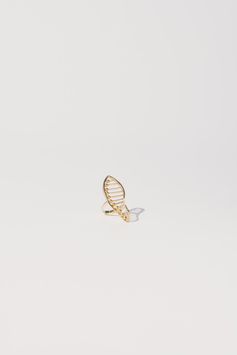 DNA Ring (14K Gold)