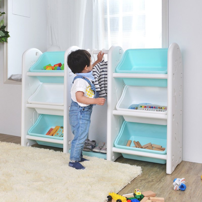 +O home nest Ige toy oblique hanger double cabinet group - DIY (2 colors optional)