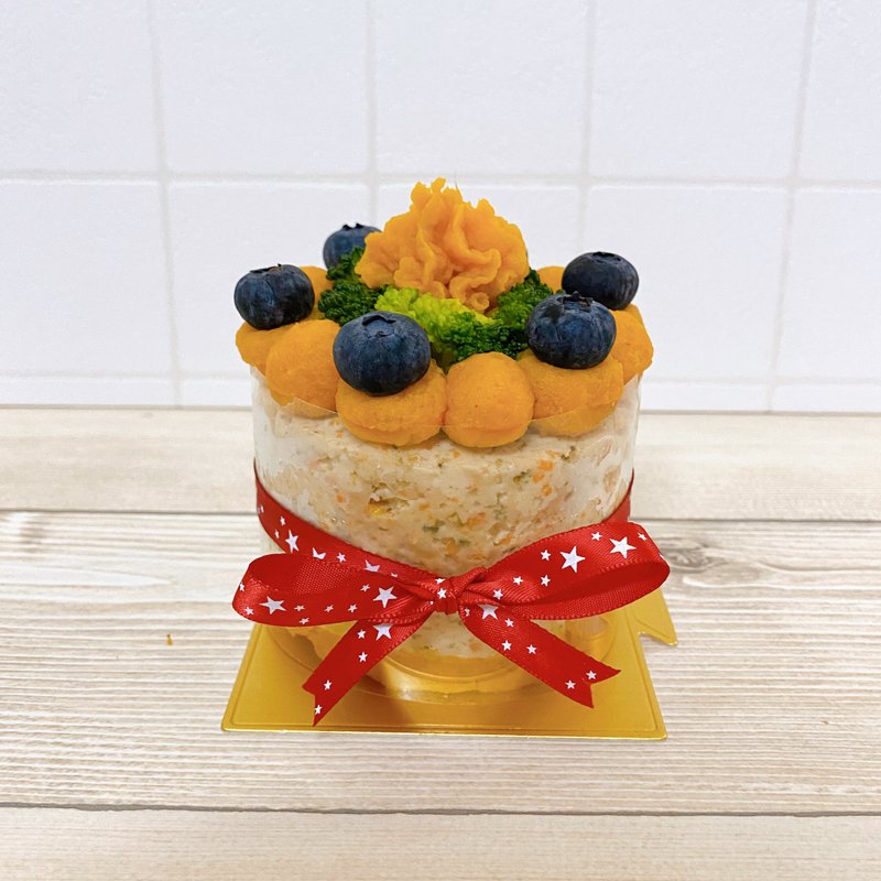Fresh food for dogs and cats--pre-order blueberry sweet potato birthday cake (made with pure meat)