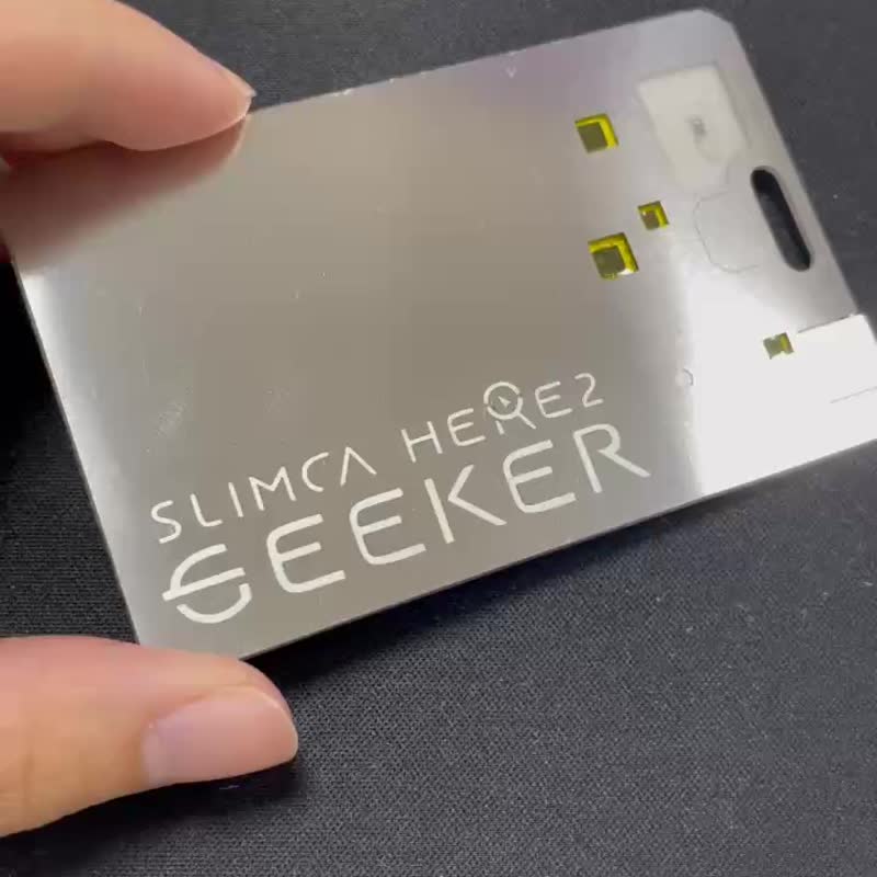 【Pinkoi 線下活動預購商品】 Slimca HERE 2 GEEKER - 科技小物 - 不鏽鋼 銀色