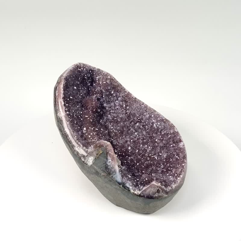 異象彩糖霜消磁盤 080709 - 擺飾/家飾品 - 水晶 紫色