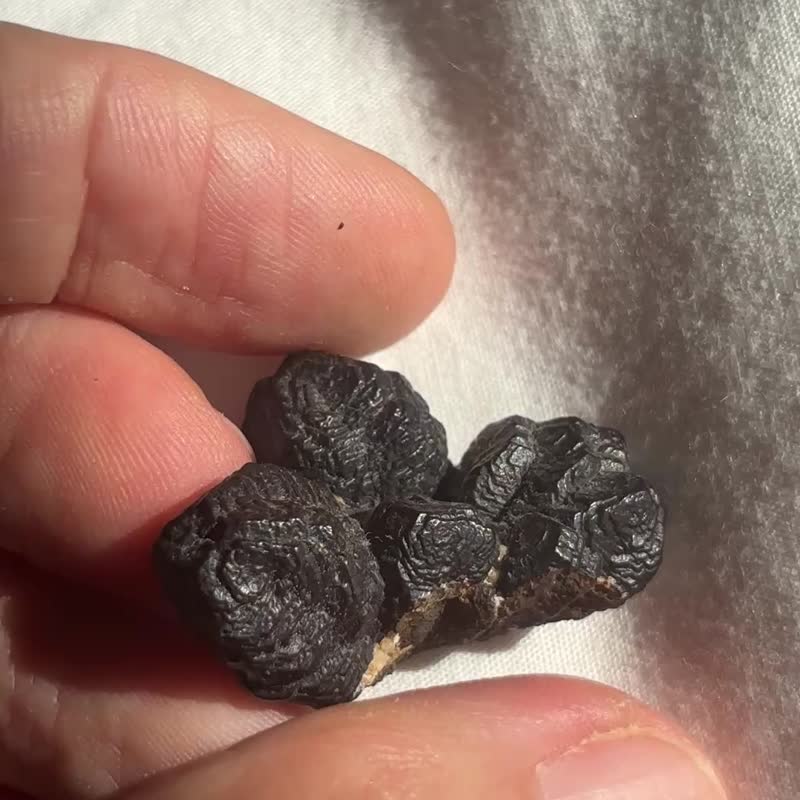 埃及 特別形態 預言石 水晶 天然原石 擺件 - 擺飾/家飾品 - 水晶 黑色