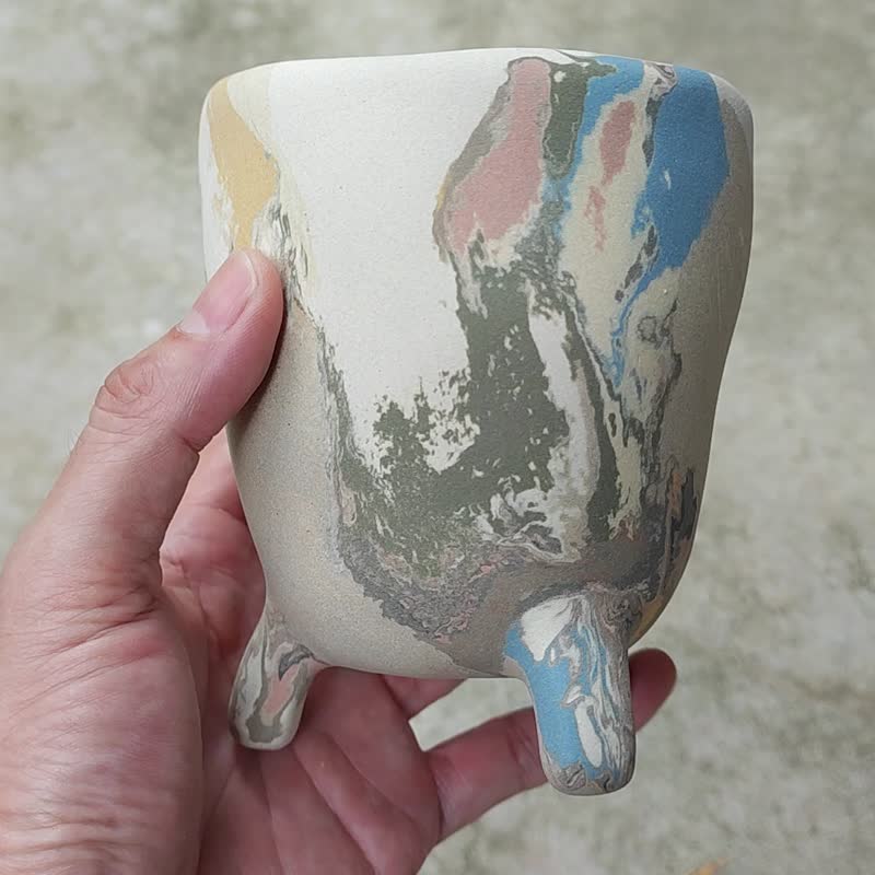 花盆陶瓷 - 花瓶/陶器 - 其他材質 多色