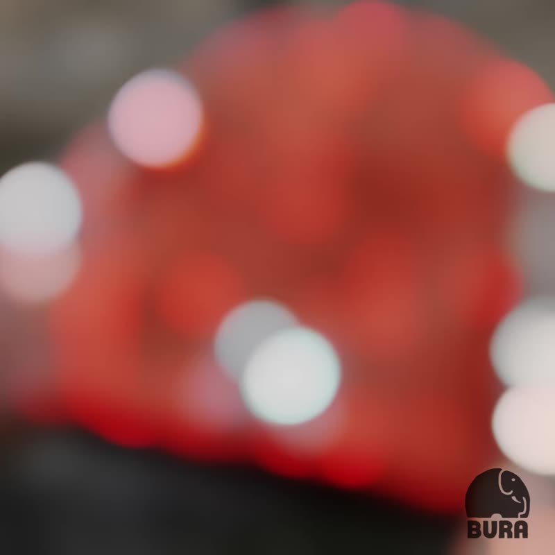 磚紅色 經典BURA織標 毛帽 Classic BURA Label BURA Beanie - 帽子 - 其他材質 咖啡色