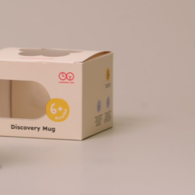 Discovery Mug寶寶最愛的抽紙巾遊戲,亦可以當作零食杯 - 嬰幼兒玩具/毛公仔 - 矽膠 