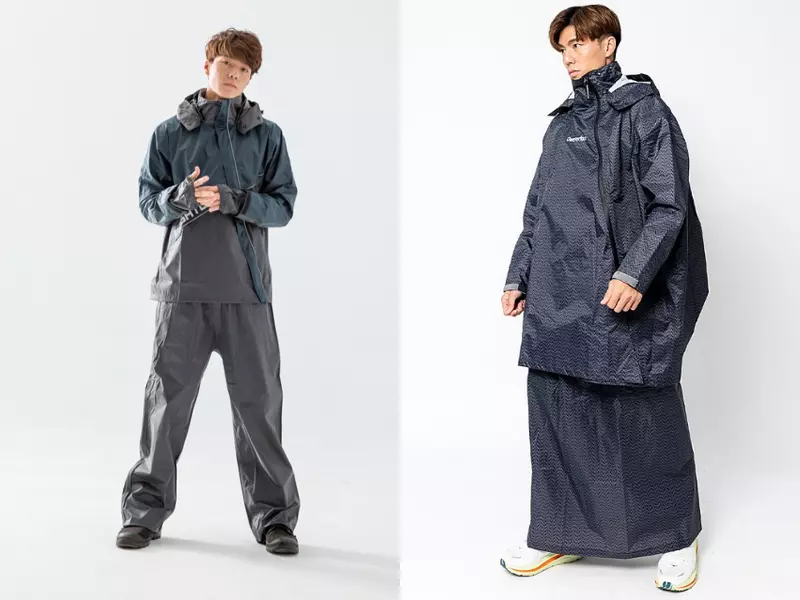 雨衣種類：兩件式雨衣