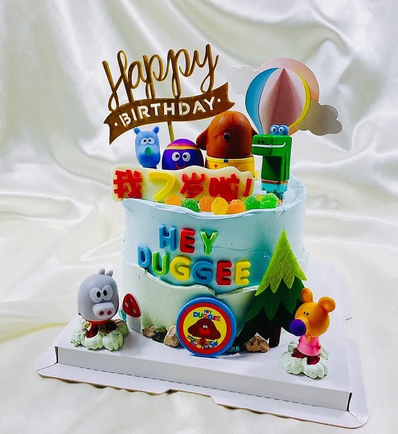 寶寶蛋糕：GJ.cake 阿奇幼幼童樂會客製寶寶蛋糕