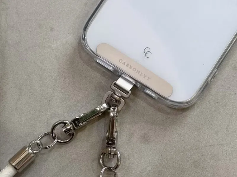 手機掛繩怎麼用 Caseonlyy 手機殼專賣店 360 度可旋轉不銹鋼便攜手機掛繩固定片