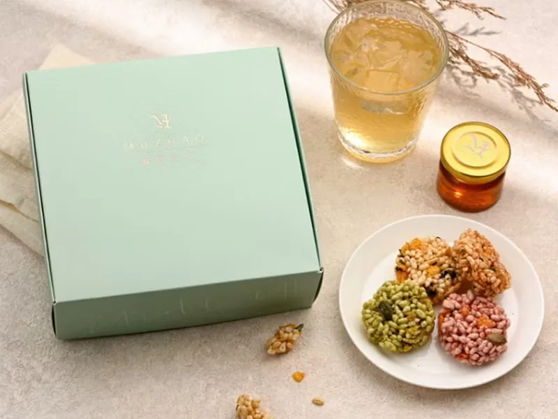 中秋節由來 暮朝食粹 MUZHAO 玉荷包荔枝蜜醬香米餅禮盒