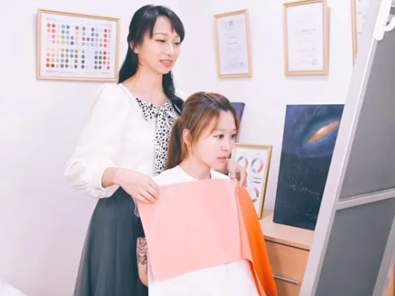 色彩鑑定 櫻月紀和服紀色彩美學教室 3小時形象鑑定-骨架分析分析+個人色彩測色