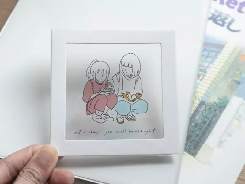 神隱少女角色 Lineability 神隱少女 飯團款 透明菲林明信片