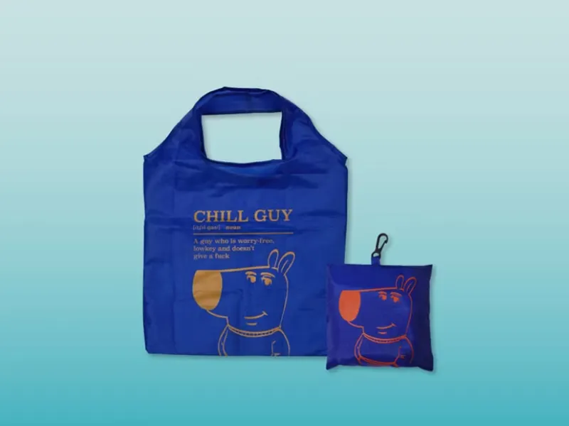 Chill guy 意思 異度空間工作室 Chill Guy 環保袋