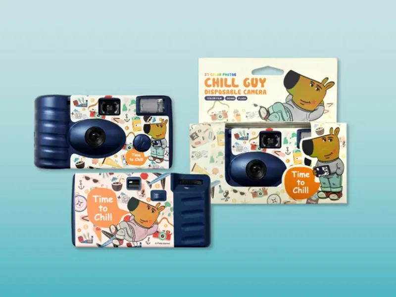 Chill guy 意思 異度空間工作室 Chill Guy 一次性菲林相機 27 張