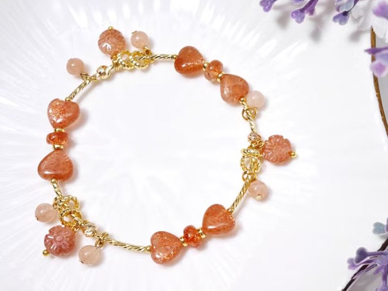 阿魯沙功效 LINFINITY大千設計無限創藝 阿魯沙金太陽石金草莓手鍊