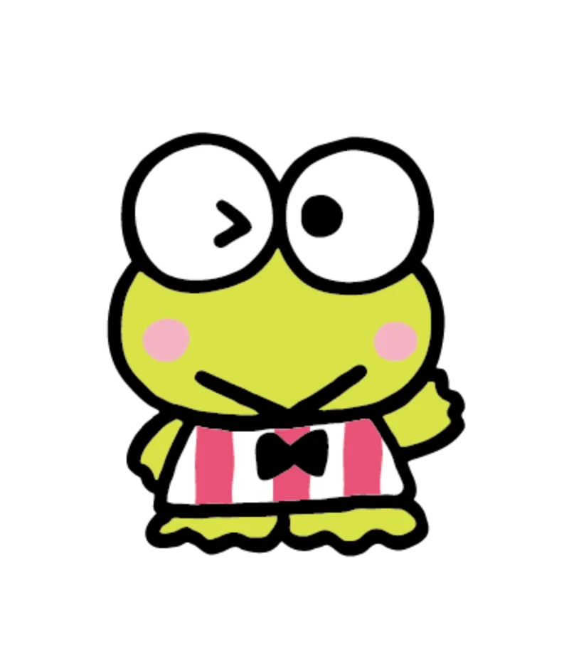 三麗鷗角色名字 大眼蛙