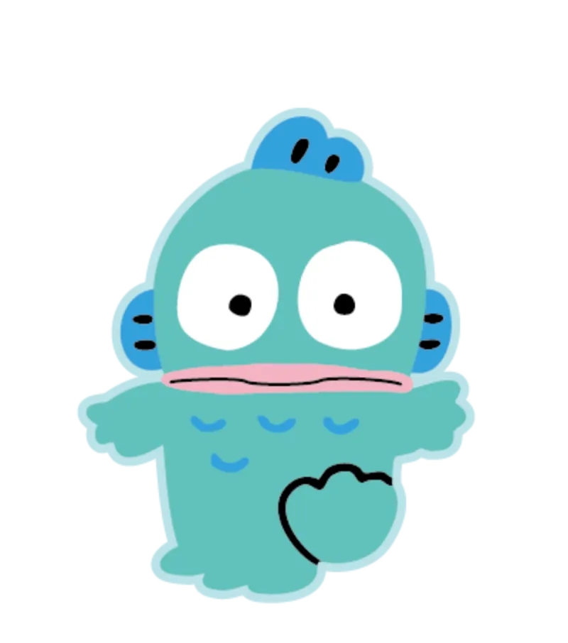 三麗鷗角色名字 人魚漢頓