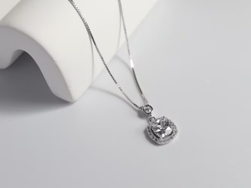 鋯石 Miestilo 純銀鋯石項鍊