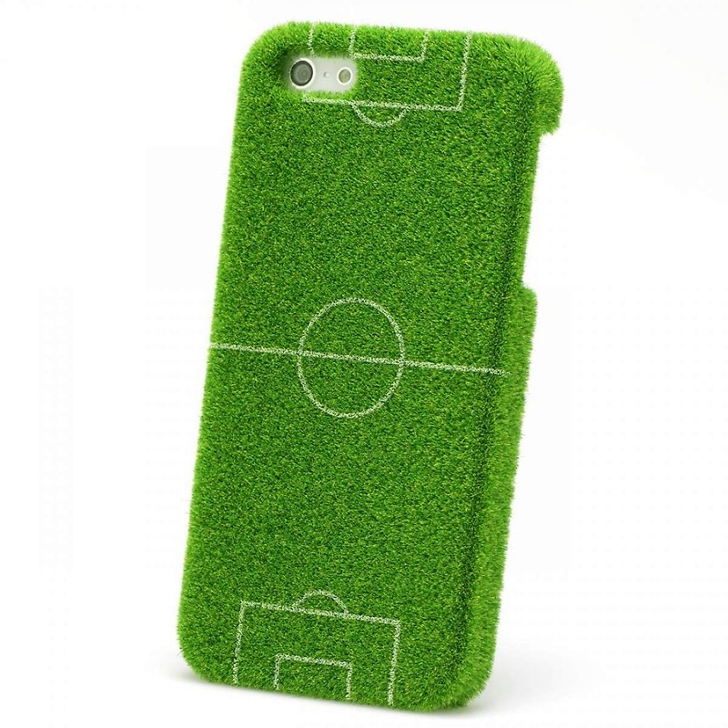 Shibaful 草皮球場手機殼 for iPhone 5/5s/SE - 手機殼/手機套 - 其他材質 綠色