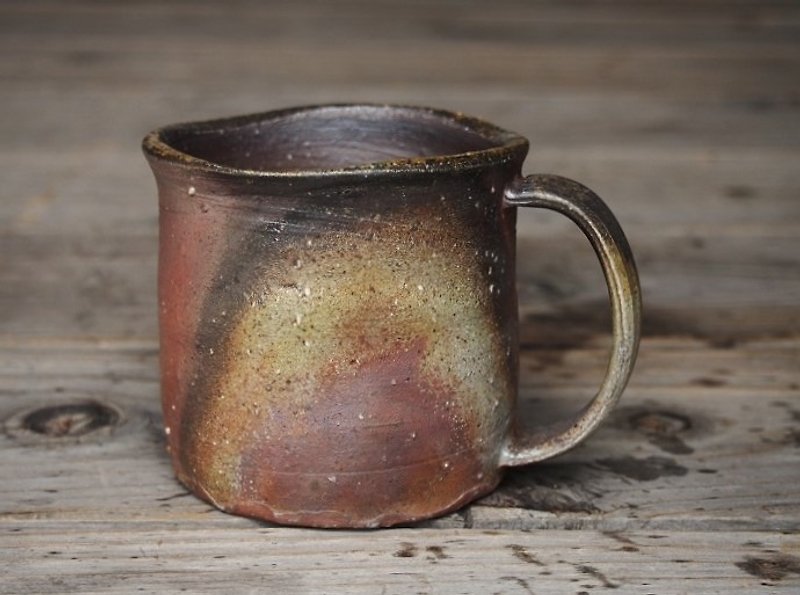 Bizen coffee cup _c3-022 - Mugs - Other Materials Brown