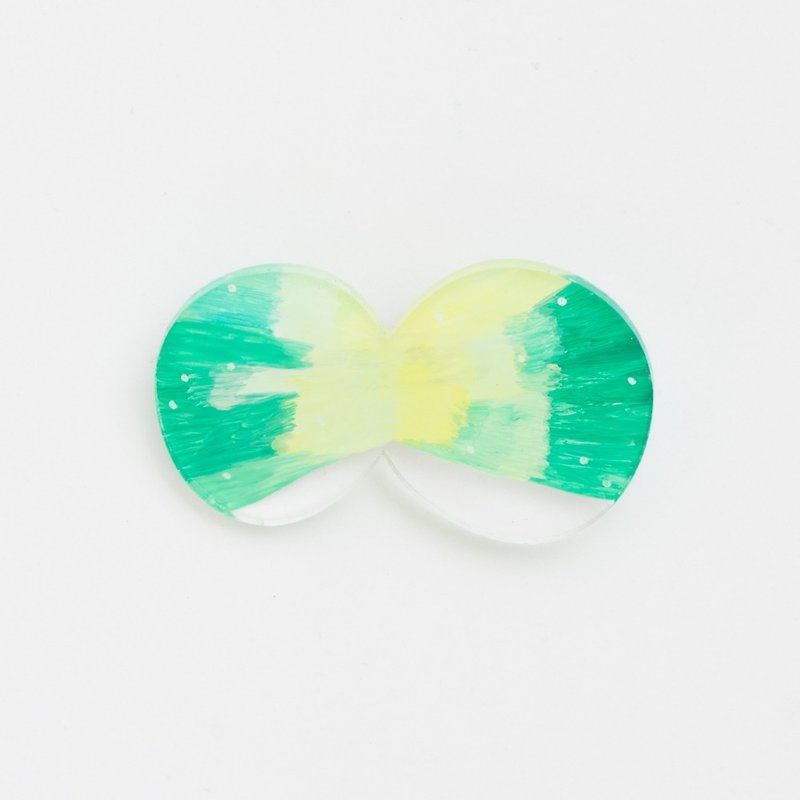 Picture of brooch [butterfly] - Brooches - Acrylic Green