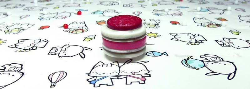 甜心蛋糕鈕釦磁鐵 - 磁石貼/磁鐵 - 其他材質 