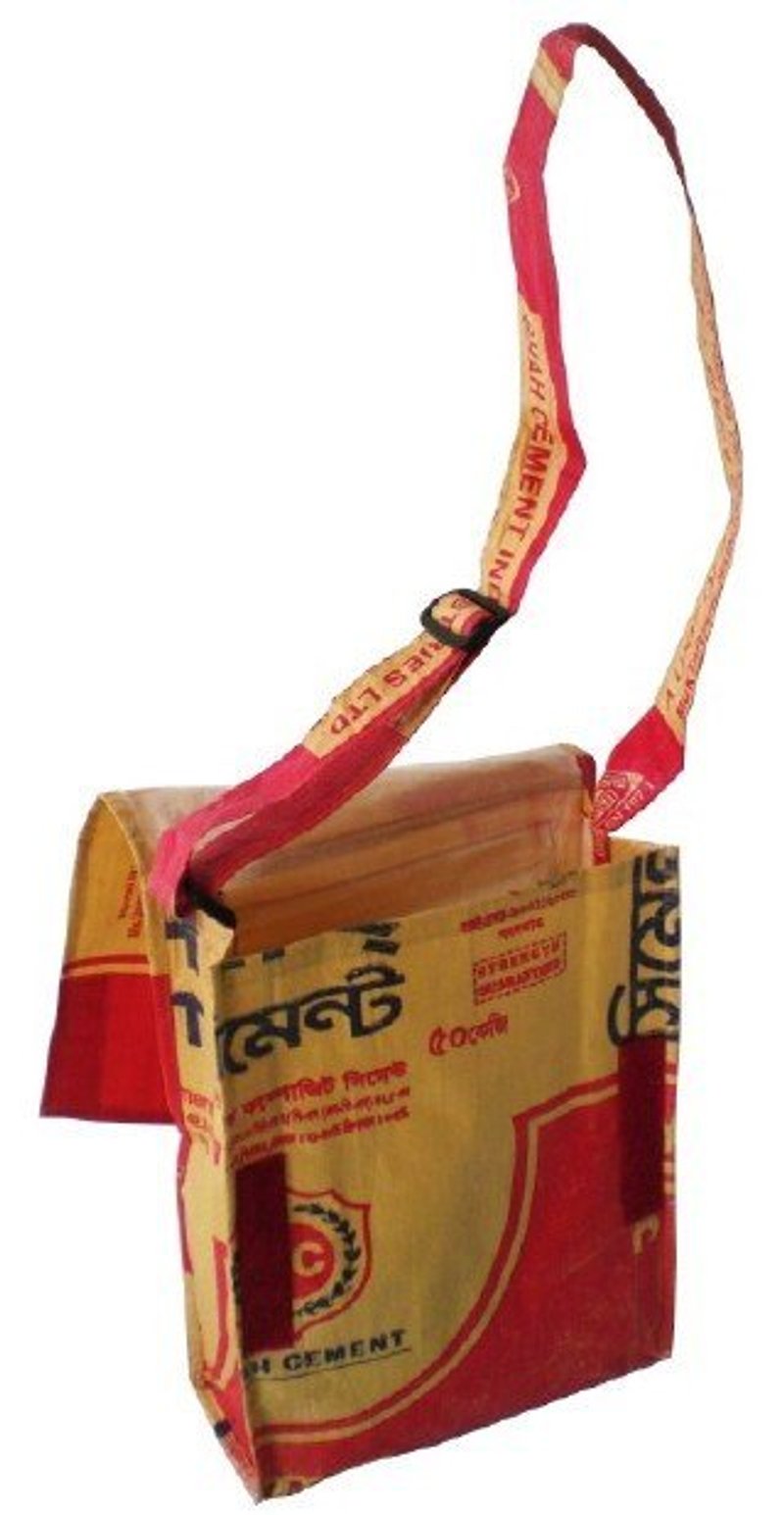 水泥袋背包 - Messenger Bags & Sling Bags - Cement 