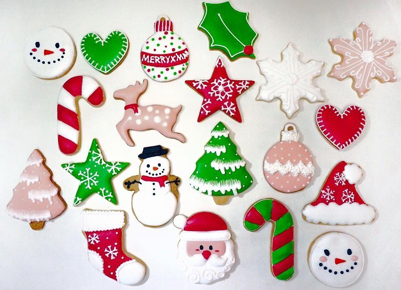 [Optional] Christmas sugar cookie by anPastry - คุกกี้ - อาหารสด สีเขียว