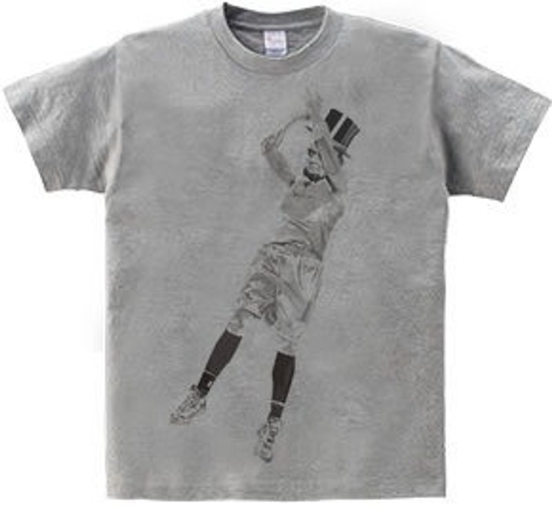 jump shot clear (5.6oz gray) - Men's T-Shirts & Tops - Other Materials Gray
