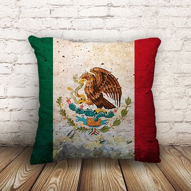 [萬國系列] 墨西哥復古抱枕SKU AH1-WLDC8 - 枕頭/抱枕 - 其他材質 