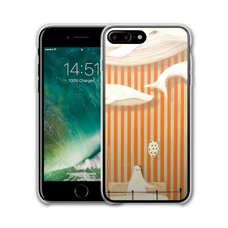 iPhone 6/7/8 Plus 原創設計保護殼 - 南君  PSIP-361 - 手機殼/手機套 - 塑膠 橘色