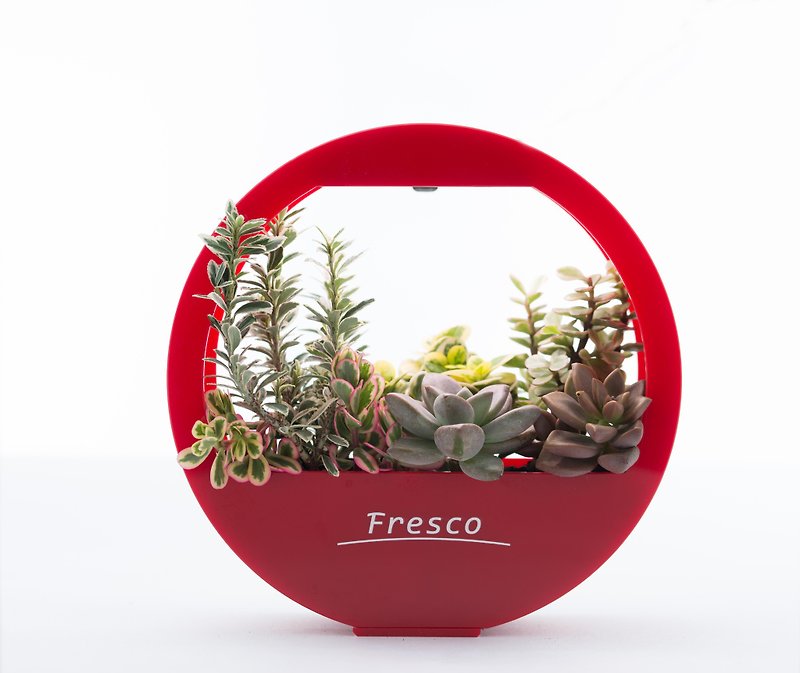 Mini Garden LED植物生長燈/Arc紅色 - 植物/盆栽/盆景 - 壓克力 紅色