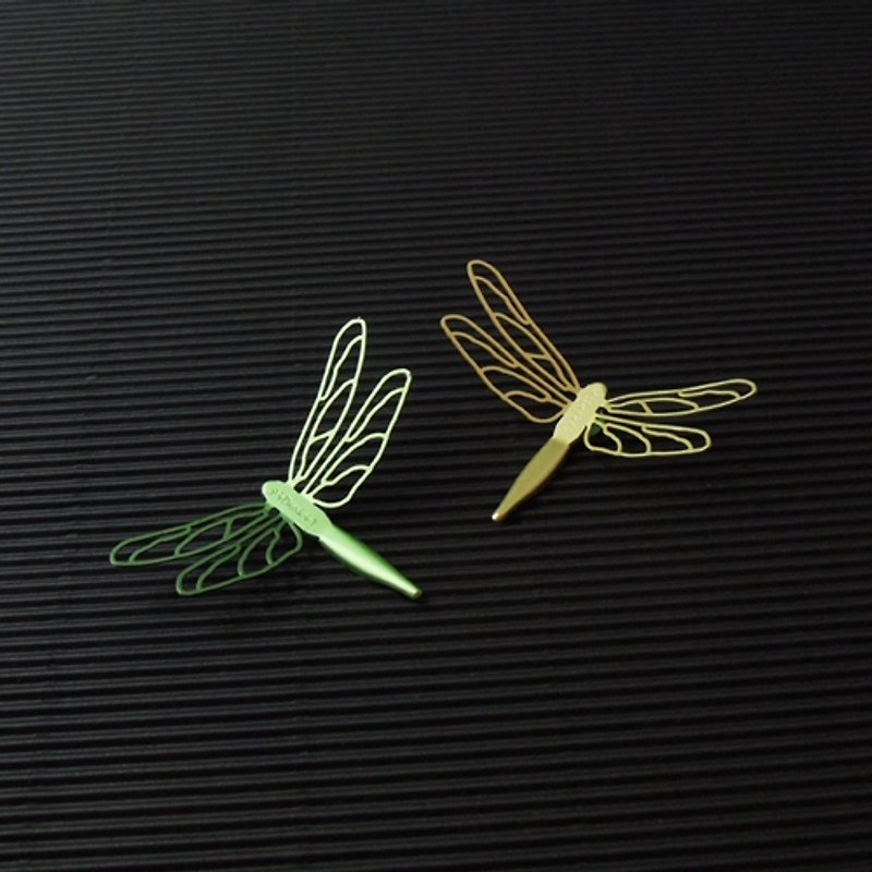 Desk+1 │芒蜻蜓磁吸組(2隻裝)-C - 貼紙 - 其他金屬 多色