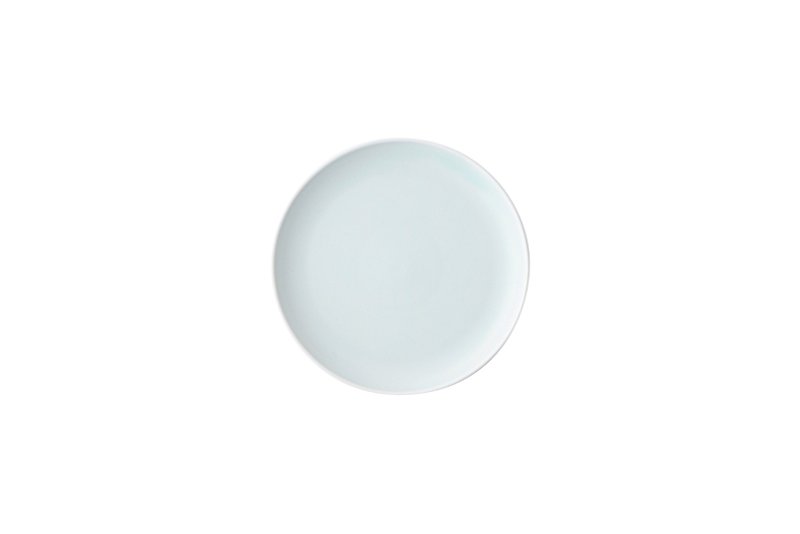 KIHARA EN Dinner Plate White S - จานเล็ก - เครื่องลายคราม ขาว