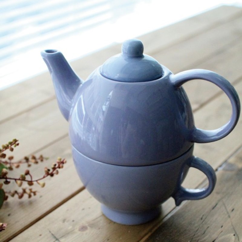 英國進口設計Price&Kensington杯壺組(紫丁香) - 茶具/茶杯 - 其他材質 