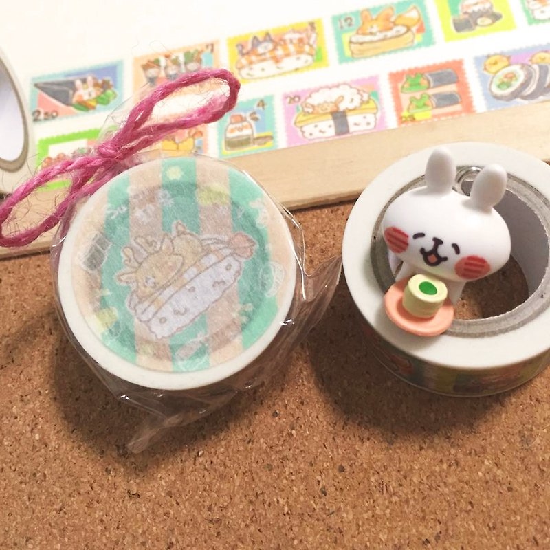 Paper Tape - Sushi Stamps - Washi Tape - Paper 
