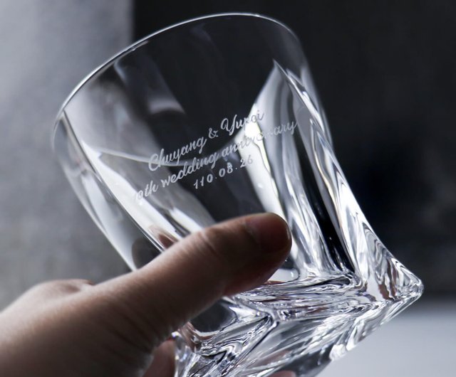 新品未使用】ボヘミアクリスタル ガラス 340mm 大型 プレート皿 チェコ