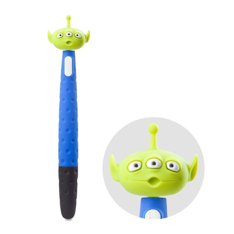 Stylus Pen Dual-Purpose Stylus - Three-eyed Alien - Gadgets - Silicone Green