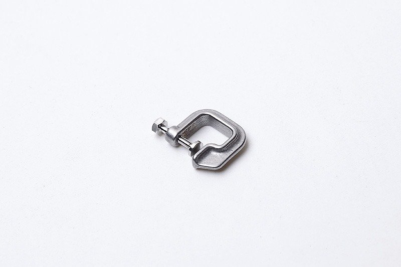 . Drilling Lab_Clamp earring lock clip - Silver - ต่างหู - โลหะ 