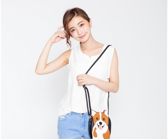 Ladies Purse for Daily Use Crossbody Bag for Women 2D Cartoon 