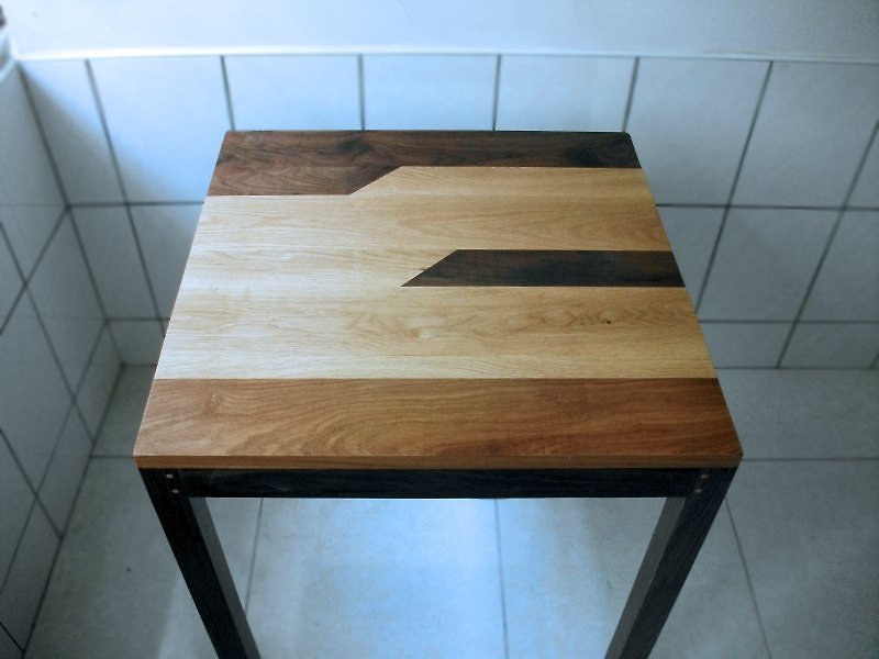 實木餐桌 - 餐桌/書桌 - 木頭 咖啡色