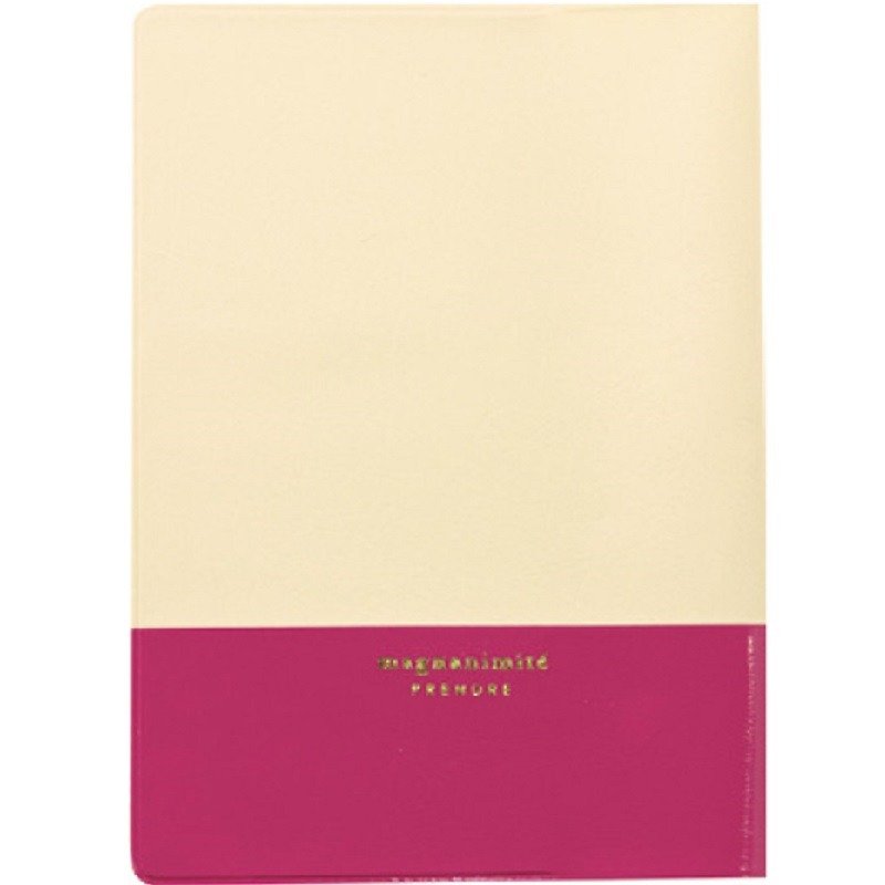 【日本語】Prendre LABCLIPシリーズ ブックカバー・スリップケース（小）ピンク - ノート・手帳 - プラスチック ピンク