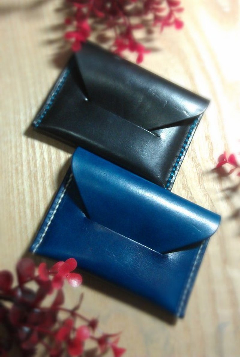 Classic minimalist business card holder - Folders & Binders - Genuine Leather Multicolor