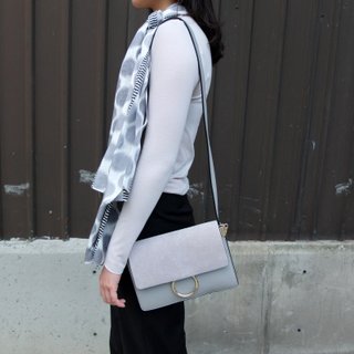 Geometry minimalist black and gray scarves