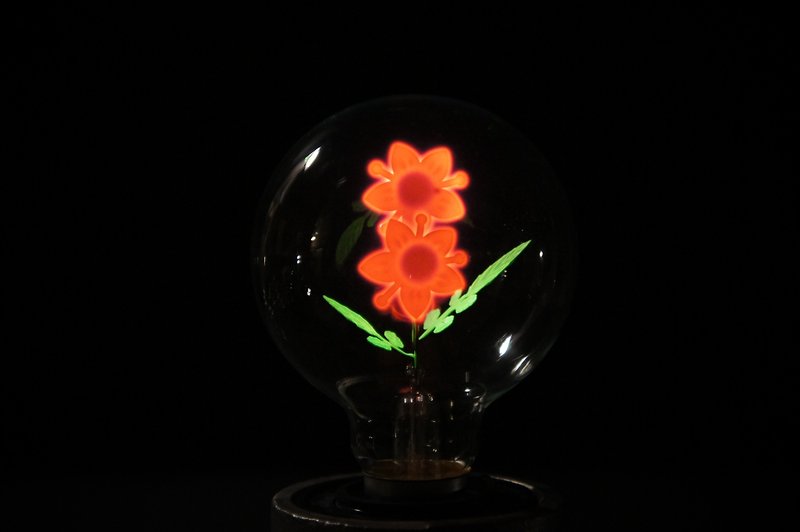 Edison-industry       火燈泡    向日葵花     迎向陽光  陰影永遠在您後面  [純燈泡]