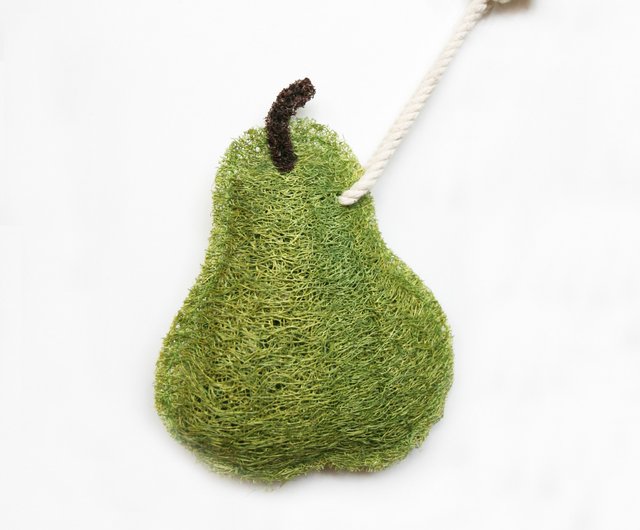 Pear Natural Loofah Kitchen Scrubber